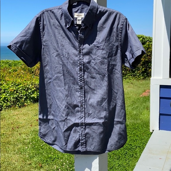 diesel mens short sleeve shirts